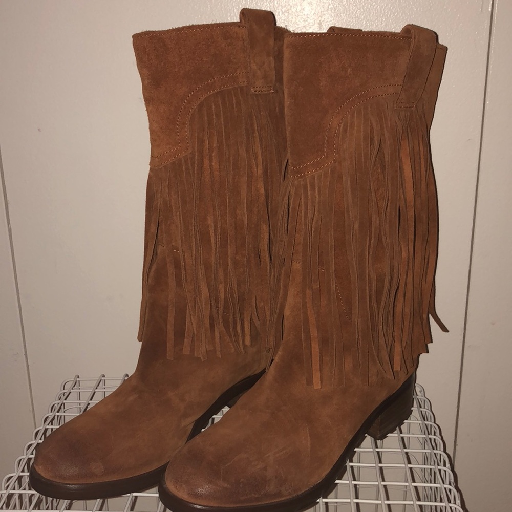 Lucky Brand Fringe Boot